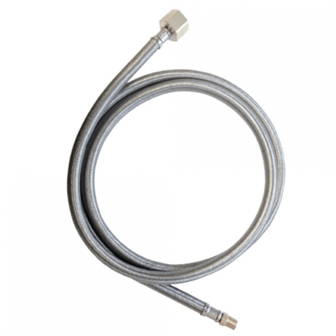 CALEFACTIO Calefactio Braided Connection Hose for Expansion Service Center - 72" long